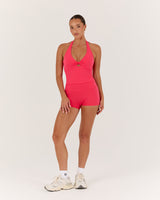 LUXE SABRINA TOP - SUNRISE