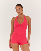 LUXE SABRINA TOP - SUNRISE