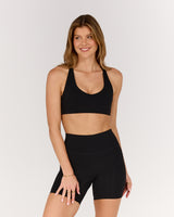 LUXE SOPHIA BRA - BLACK