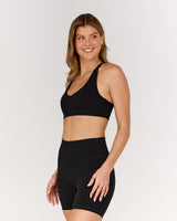 LUXE SOPHIA BRA - BLACK