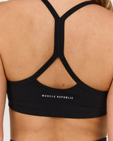 LUXE SOPHIA BRA - BLACK