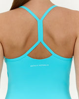 LUXE SOPHIA TOP - TURQUOISE