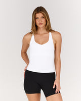 LUXE SOPHIA TOP - WHITE