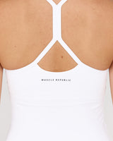 LUXE SOPHIA TOP - WHITE