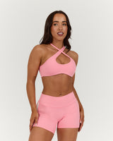 LUXE STRAPPY ASYMMETRIC BRA - LILLY BLOSSOM