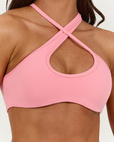 LUXE STRAPPY ASYMMETRIC BRA - LILLY BLOSSOM