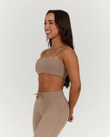 LUXE STRAPPY BANDEAU - LILLY TAUPE