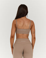 LUXE STRAPPY BANDEAU - LILLY TAUPE