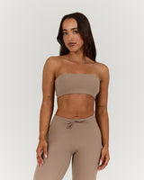 LUXE STRAPPY BANDEAU - LILLY TAUPE