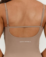 LUXE STRAPPY CAMI - LILLY TAUPE