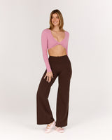 LUXE TAI LONG SLEEVE TOP - BLOOM