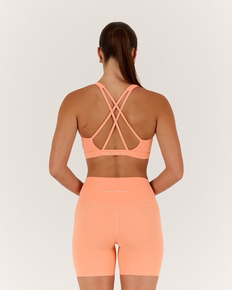 LUXE TESSA BRA - PEACH