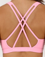 LUXE TESSA BRA - POP PINK