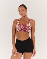 LUXE TESSA BRA - TIGER PEACH