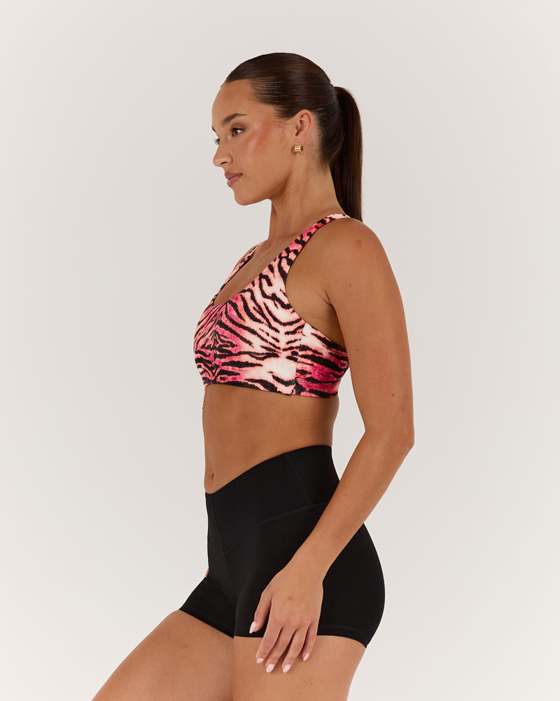 LUXE TESSA BRA - TIGER PEACH