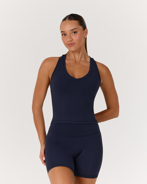 リブニットタンクトップ（DEEP NAVY） リブニットタンクトップ｜ニット｜ニコル公式通販サイト｜NICOLE