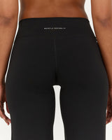 LUXE WIDE LEG CAPRI - BLACK