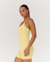 LUXE WILLOW TOP - DOUBLE BUTTER WHITE