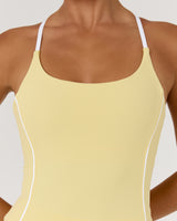 LUXE WILLOW TOP - DOUBLE BUTTER WHITE