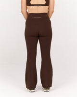 LUXE YIN PETITE WIDE LEG PANT - FONDANT