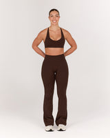 LUXE YIN TALL WIDE LEG PANT - FONDANT