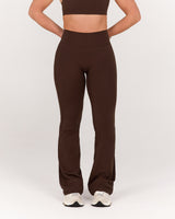 LUXE YIN TALL WIDE LEG PANT - FONDANT