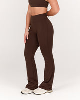 LUXE YIN TALL WIDE LEG PANT - FONDANT