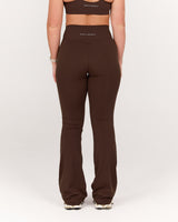 LUXE YIN TALL WIDE LEG PANT - FONDANT