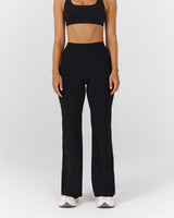 LUXE YIN WIDE LEG PANT - BLACK