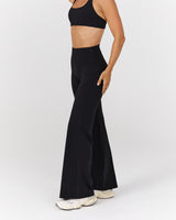 LUXE YIN WIDE LEG PANT - BLACK