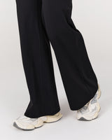 LUXE YIN WIDE LEG PANT - BLACK