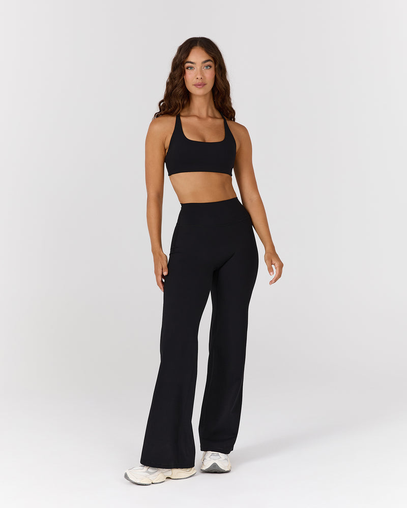 LUXE YIN WIDE LEG PANT - BLACK – MUSCLE REPUBLIC