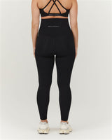 LUXE MATERNITY LEGGINGS FULL - BLACK