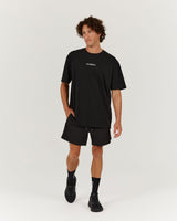 MENS RUN REPUBLIC TEE - BLACK