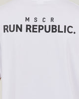 MENS RUN REPUBLIC TEE - WHITE