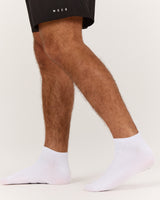 MEN'S ANKLE SOCKS - WHITE