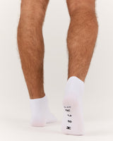 MEN'S ANKLE SOCKS - WHITE