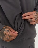 BLOCKPRINT HOODIE - FORGED IRON