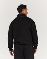 MEN'S CLASSIC 1/4 ZIP - BLACK