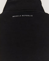 MEN'S CLASSIC 1/4 ZIP - BLACK