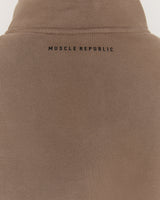 MEN'S CLASSIC 1/4 ZIP - COFFEE