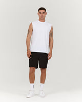 MENS CLASSIC TANK - WHITE ICON II