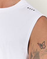 MENS CLASSIC TANK - WHITE ICON II