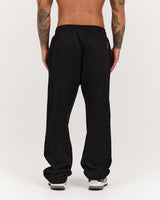 MEN'S CLASSIC WIDE LEG SWEATPANT - BLACK