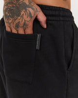 MEN'S CLASSIC WIDE LEG SWEATPANT - BLACK