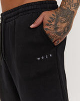 MEN'S CLASSIC WIDE LEG SWEATPANT - BLACK
