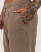 MEN'S CLASSIC WIDE LEG SWEATPANT - COFFEE