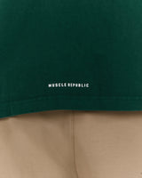 MENS HEAVY BOXY TANK - FADED ALPINE TRANSITION