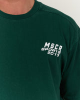 MENS HEAVY BOXY TEE - FADED ALPINE TRANSITION