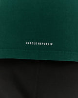 MENS HEAVY BOXY TEE - FADED ALPINE TRANSITION